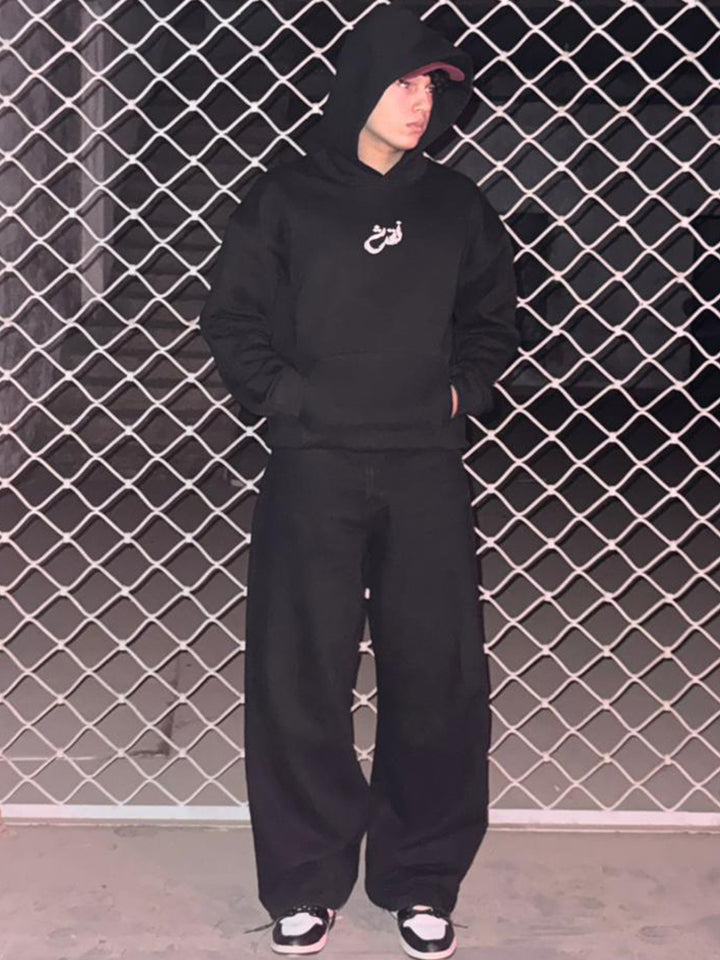 Pullover Street Hoodie (Black)