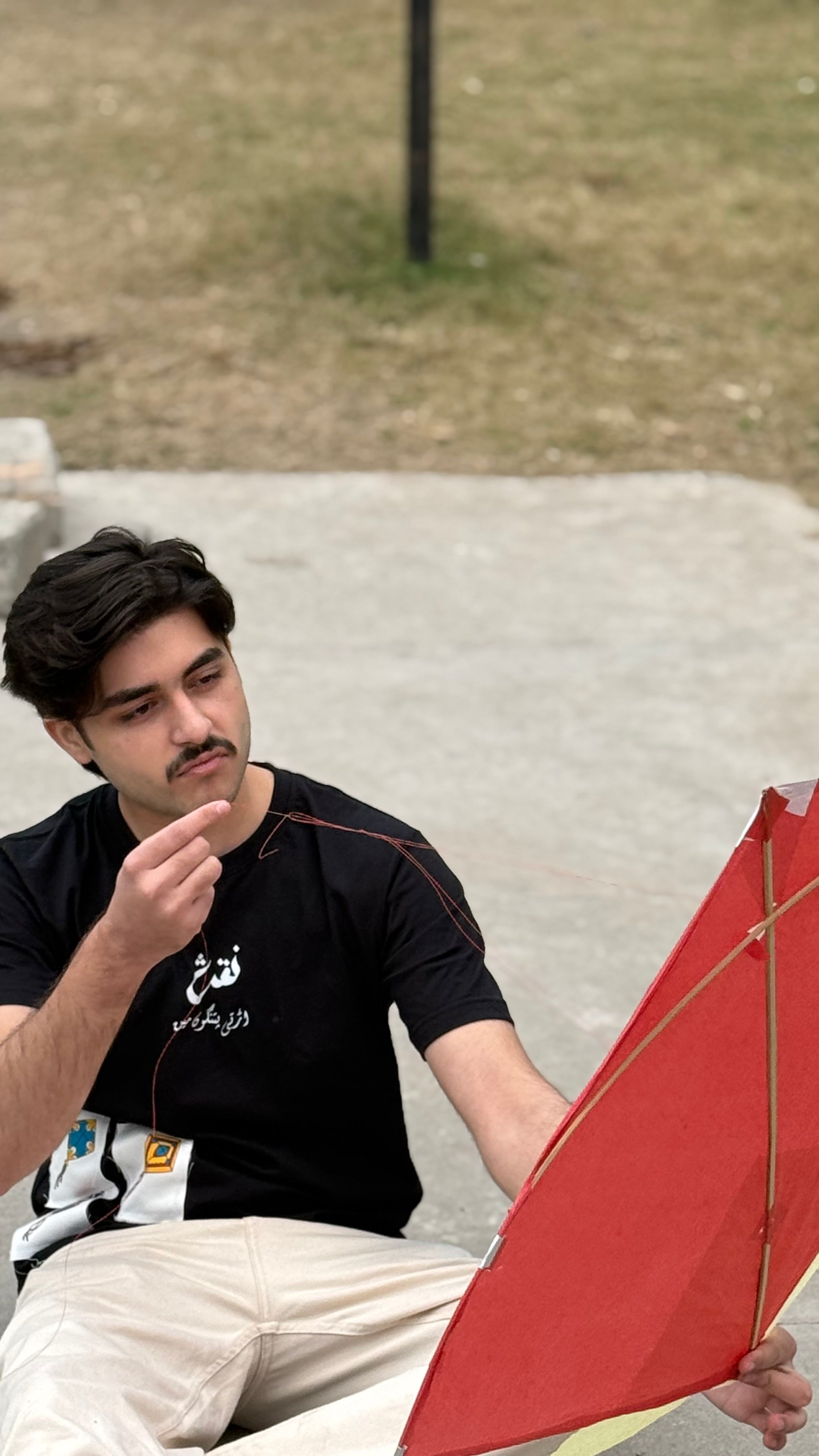 Basant T shirt (black)