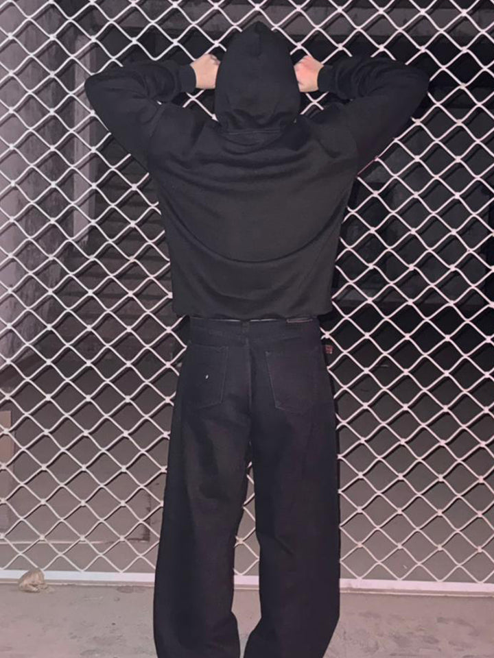 Pullover Street Hoodie (Black)